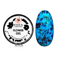 Гель із сухоцвітами Saga Flower gel 5 мл №12